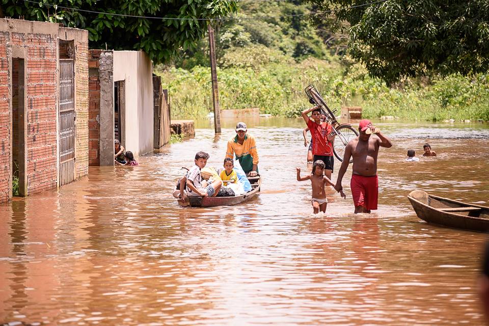 Autoridades estão em alerta com o alto nível do Rio Parauapebas | Foto: Arquivo