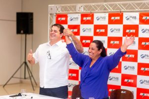 Marcelo Catalão (Avante) e Meire Vaz (PMB)