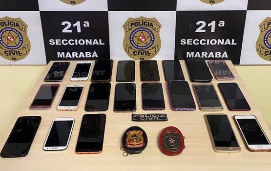 Polícia Civil realiza operação de combate ao furto e roubo de aparelhos celulares em Marabá Polícia Civil realiza operação de combate ao furto e roubo de aparelhos celulares em Marabá