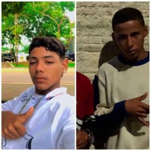 Foto das vítimas ainda em vida