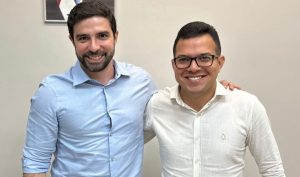 Igo Normando ao lado de Rafael Ribeiro