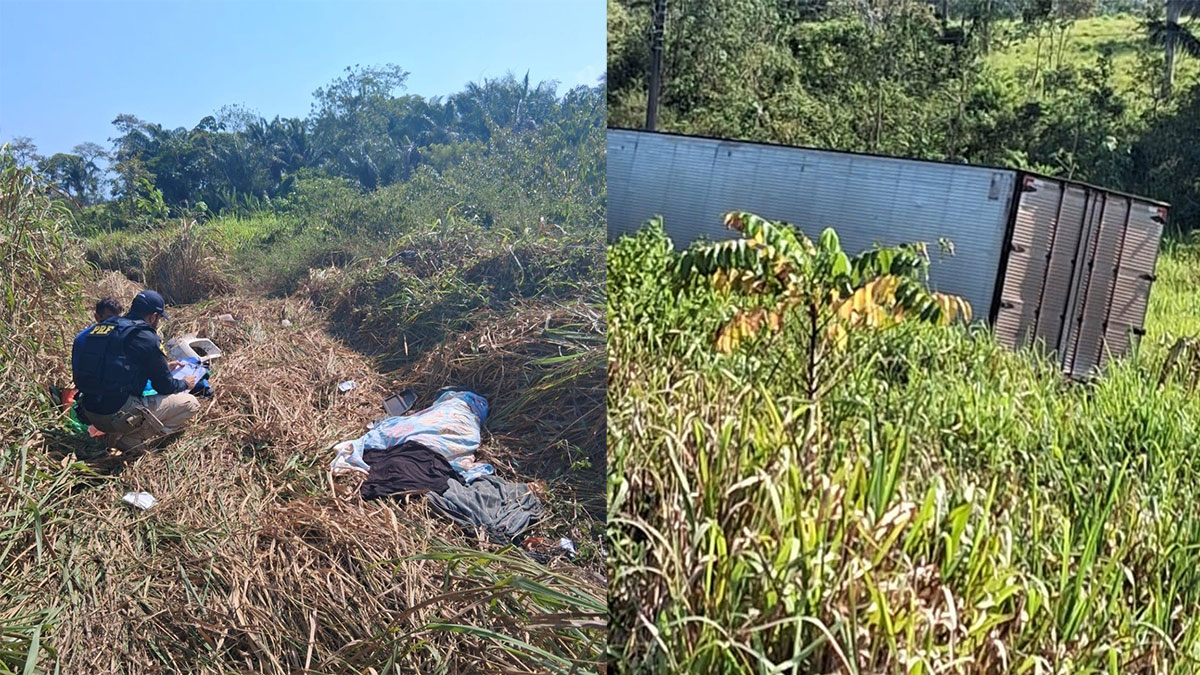 Após apresentação em Parauapebas, carreta da aparelhagem Príncipe Negro se envolve em acidente