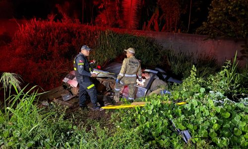 Foto de arquivo de uma ocorrência acompanhada pela equipe da PM em parceria com o Corpo de Bombeiros